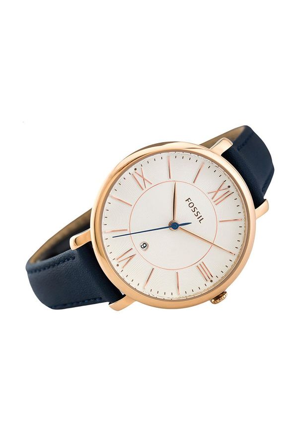 Fossil - Zegarek ES3843. Kolor: szary. Materiał: materiał