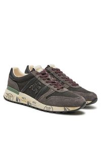 Premiata Sneakersy Lander 6984 Szary. Kolor: szary. Materiał: materiał #6