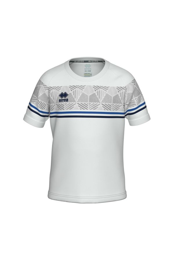 ERREA - Koszulka dla dzieci Errea diamantis. Kolor: niebieski, wielokolorowy, biały. Długość rękawa: krótki rękaw. Długość: krótkie