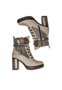 Mustang Trzewiki 1336-510 Beżowy. Kolor: beżowy. Materiał: materiał #3