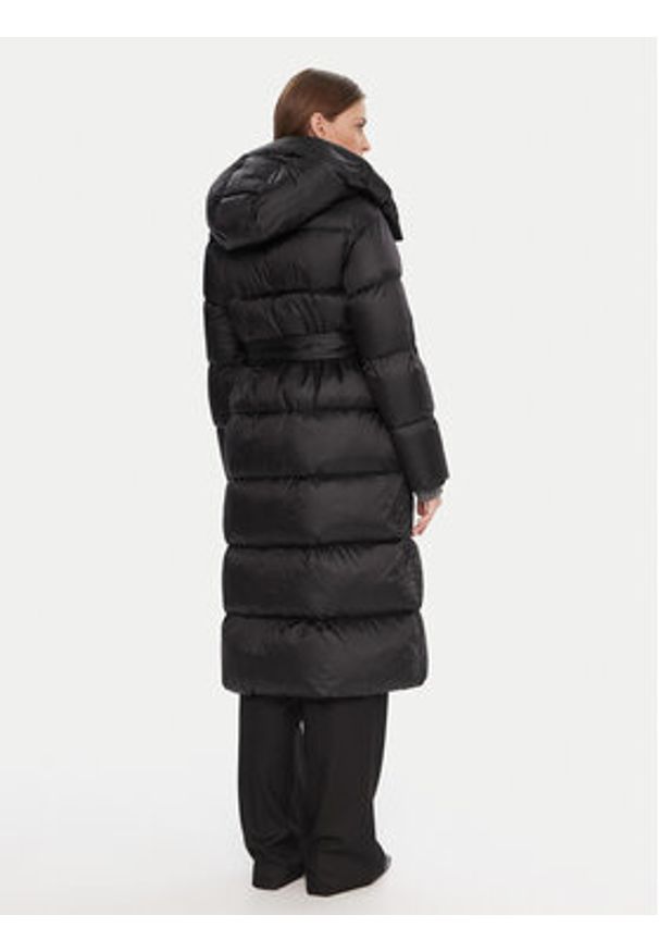 Hetrego - Hetregó Kurtka puchowa Karen 8P605 25WD02 Czarny Regular Fit. Kolor: czarny. Materiał: syntetyk
