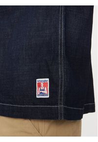 Wrangler Koszula jeansowa Casey 112351229 Granatowy Relaxed Fit. Kolor: niebieski. Materiał: syntetyk #3