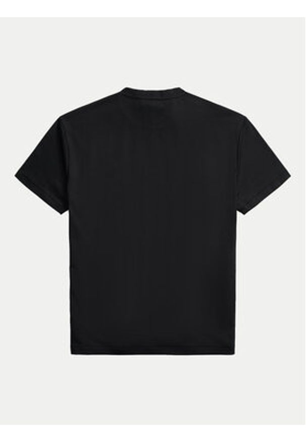 Polo Ralph Lauren T-Shirt 710740727 Czarny Slim Fit. Typ kołnierza: polo. Kolor: czarny. Materiał: bawełna
