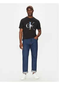 Calvin Klein Jeans T-Shirt Photo Monogram J30J327483 Czarny Regular Fit. Kolor: czarny. Materiał: bawełna #5