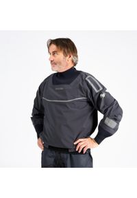 Decathlon - Kangurka lekka żeglarska męska Tribord Offshore PRO Series. Kolor: szary. Materiał: tkanina, materiał, neopren #2