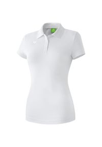 ERIMA - Damska koszulka polo Erima Teamsport. Typ kołnierza: polo. Kolor: biały #1
