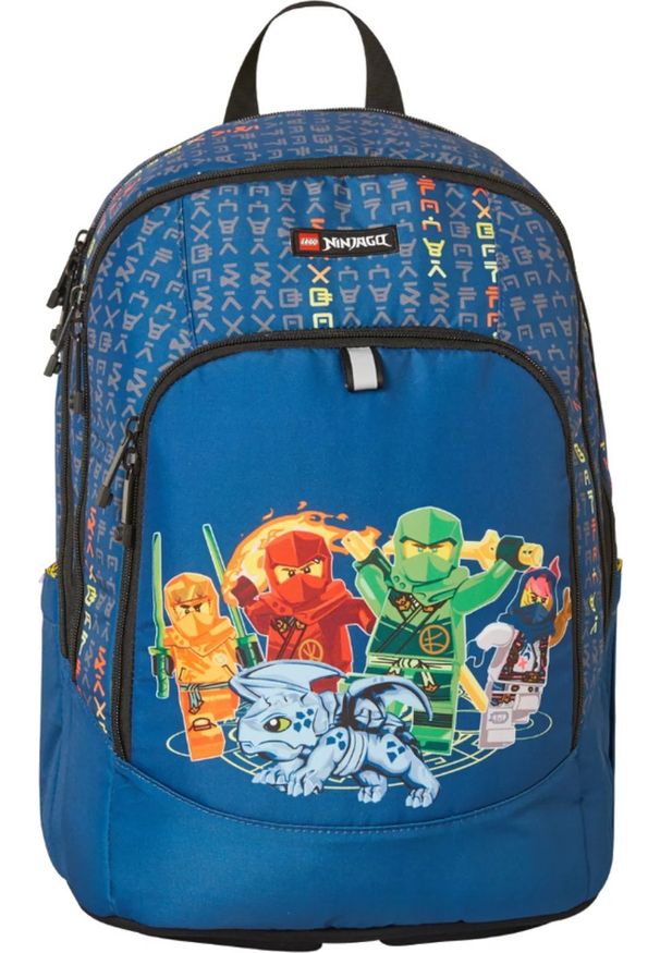 LEGO LEGO Ninjago Base School Backpack 20236-2403 Granatowe One size. Kolor: niebieski