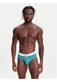 Calvin Klein Underwear Komplet 3 par slipów LV00NB4388 Kolorowy. Materiał: bawełna. Wzór: kolorowy