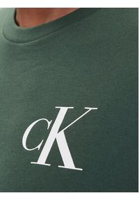 Calvin Klein Jeans T-Shirt 30s Chest Logo LV04RD865G Zielony Regular Fit. Kolor: zielony. Materiał: bawełna