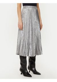 GAP - Gap Spódnica plisowana 587128-00 Srebrny Regular Fit. Kolor: srebrny. Materiał: syntetyk #1