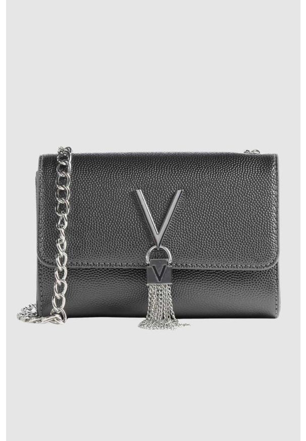 Valentino by Mario Valentino - VALENTINO Mała szara kopertówka Divina Pochette. Kolor: szary