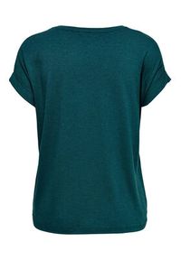 only - ONLY T-Shirt 15106662 Zielony Regular Fit. Kolor: zielony. Materiał: wiskoza