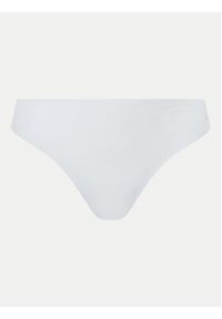 Calvin Klein Underwear Komplet 3 par stringów Thong 3Pk 000QD5219E Kolorowy. Materiał: bawełna. Wzór: kolorowy