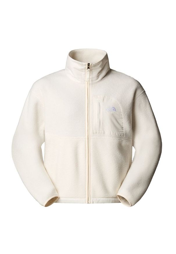 Kurtka damska The North Face Yumiori Off-Peak 0A8EUZQLI1 - biała. Okazja: na co dzień. Kolor: biały. Materiał: poliester, polar. Styl: casual, klasyczny. Sport: wspinaczka
