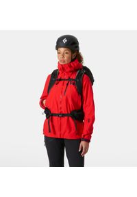 Damska kurtka turystyczna Helly Hansen Odin 9 Worlds 3.0. Kolor: czerwony. Sport: turystyka piesza