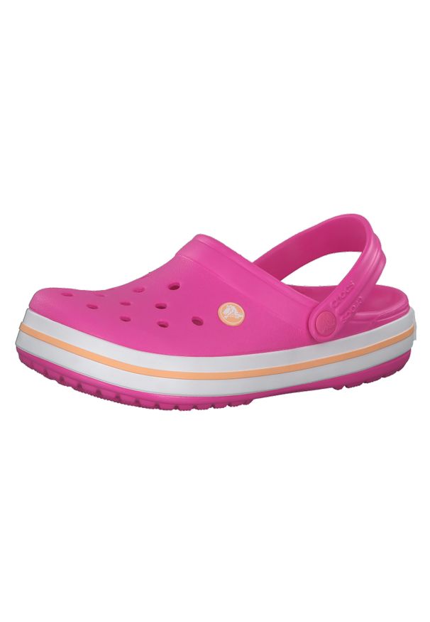 Sandały Dziecko Crocs Crocband róża. Okazja: na co dzień, na plażę. Kolor: różowy. Materiał: syntetyk, materiał. Sezon: lato. Styl: casual, elegancki