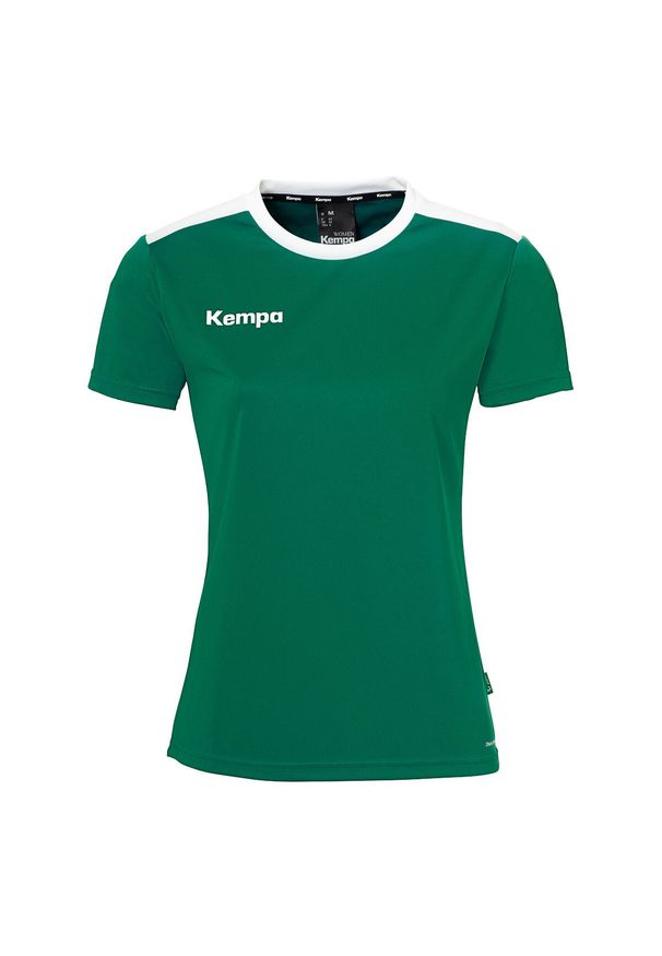 KEMPA - Damski jersey Kempa Emotion 27. Kolor: wielokolorowy, biały, zielony. Materiał: jersey. Sport: piłka nożna
