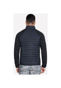 skechers - Kurtka Męska Skechers GOshield Hybrid Jacket 2.0. Kolor: czarny. Materiał: puch, poliester, materiał. Sport: turystyka piesza