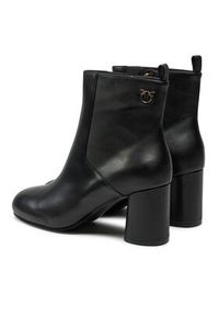 Pinko - PINKO Botki Cindy 12 SD0135 P001 Czarny. Kolor: czarny. Materiał: skóra #2