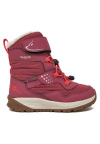 Śniegowce Jack Wolfskin. Kolor: różowy. Materiał: polar #1