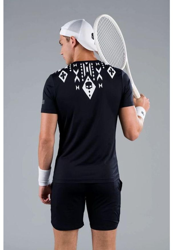 HYDROGEN - Koszulka męska Hydrogen TRIBAL TECH TEE. Kolor: biały, wielokolorowy, czarny