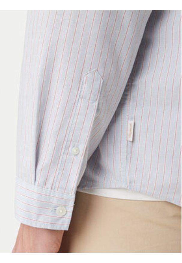Jack & Jones Koszula Norrebro 12291838 Błękitny Relaxed Fit. Kolor: niebieski. Materiał: bawełna