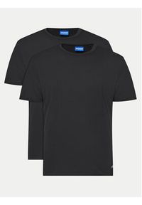 Hugo Komplet 2 t-shirtów Naolo 50522383 Czarny Regular Fit. Kolor: czarny. Materiał: bawełna #9