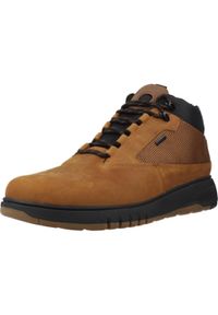 Geox - Buty GEOX U AERANTIS 4X4 B ABX Brązowy. Kolor: brązowy. Materiał: skóra, tkanina. Sport: turystyka piesza #1