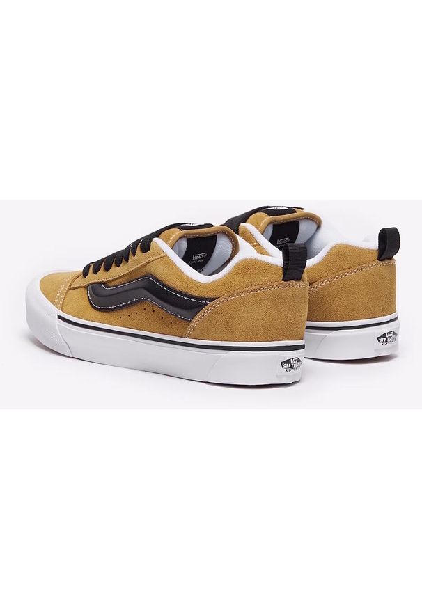 Buty Vans Knu Skool, Dla obu płci. Kolor: brązowy. Materiał: zamsz, materiał