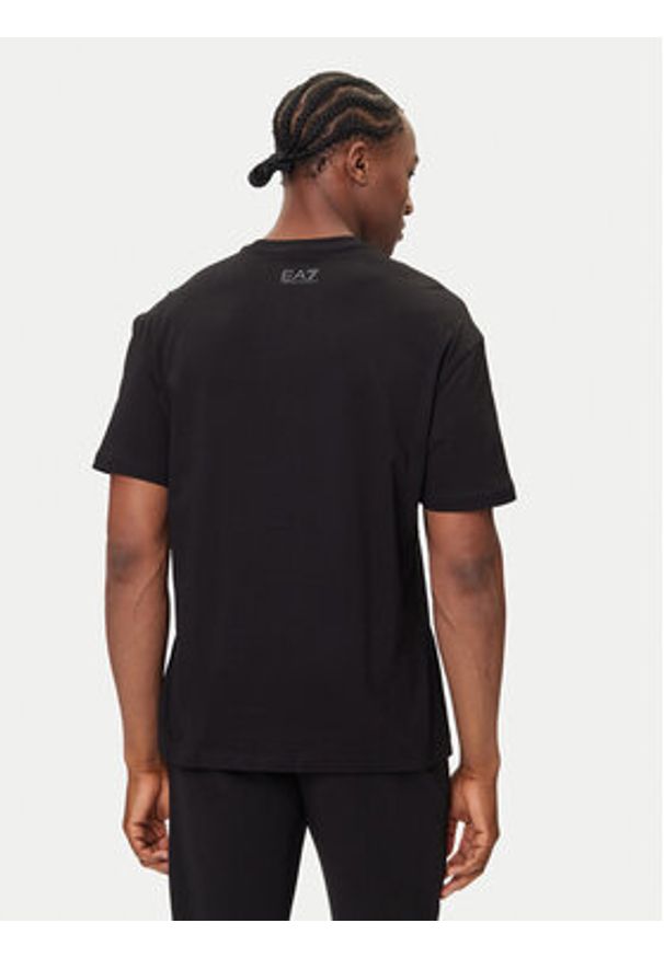 EA7 Emporio Armani T-Shirt 7M001129 AF10375 UC001 Czarny Modern Fit. Kolor: czarny. Materiał: bawełna