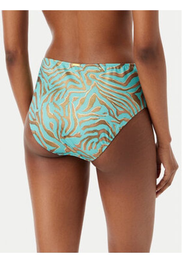 SELMARK - Selmark Dół od bikini BN703 Turkusowy. Kolor: turkusowy. Materiał: syntetyk