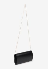 Renee - Czarna Elegancka Torebka Kopertówka z Łańcuszkiem Pasenela. Kolor: czarny. Styl: elegancki