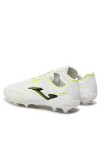 Joma Buty do piłki nożnej Score Firm Ground SCOW2402FG Biały. Kolor: biały. Materiał: skóra #4