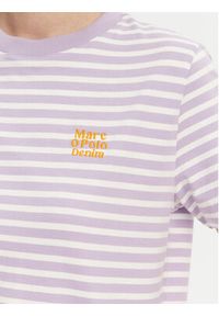 Marc O'Polo Denim T-Shirt 500 0005 953 Fioletowy Relaxed Fit. Typ kołnierza: polo. Kolor: fioletowy. Materiał: bawełna #2