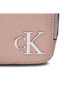 Calvin Klein Jeans Torebka Minimal Monogram Camera Bag18 K60K610331 Różowy. Kolor: różowy. Materiał: skórzane #5