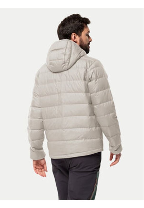 Jack Wolfskin Kurtka puchowa Ather Down 1207671 Szary Regular Fit. Kolor: szary. Materiał: syntetyk