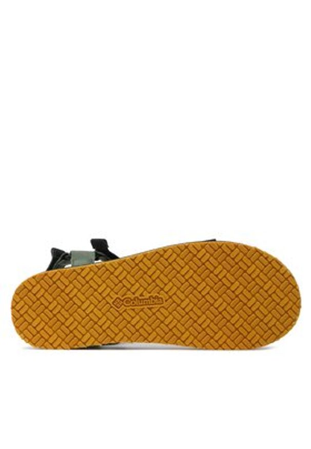 columbia - Columbia Sandały Breaksider Sandal BM0486 Zielony. Kolor: zielony. Materiał: materiał