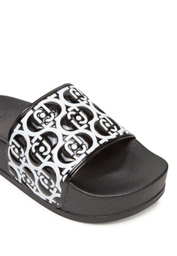 Liu Jo Klapki Mykonos 01 BA5097 EX004 Czarny. Kolor: czarny. Materiał: syntetyk