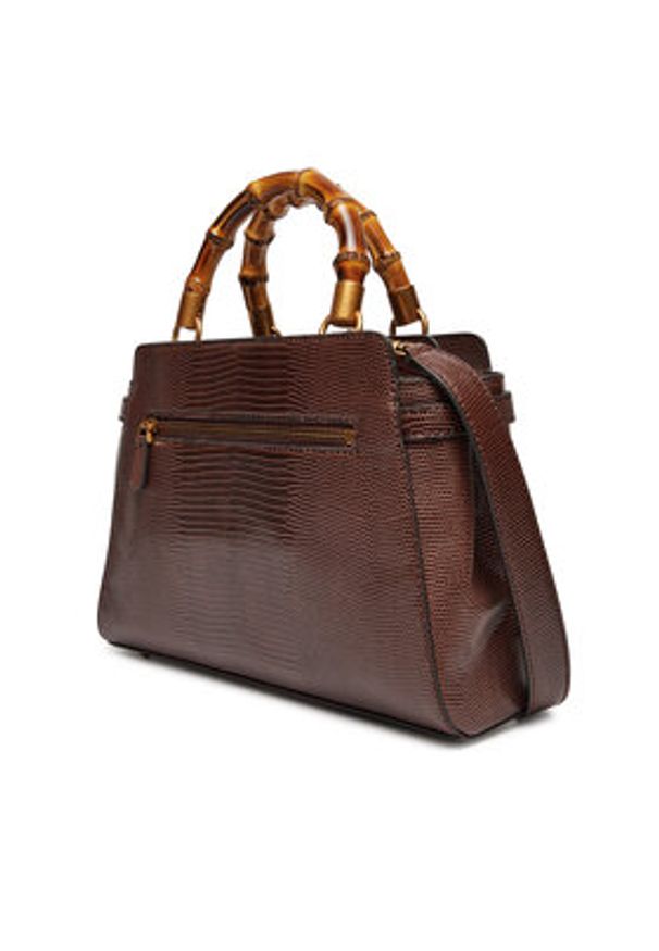 Guess Torebka HWKB95 06060 Brązowy. Kolor: brązowy. Materiał: skórzane