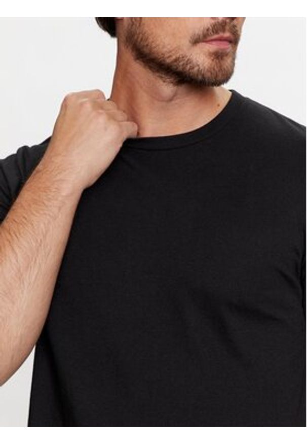 Jack & Jones Komplet t-shirtów Under 12248076 Czarny Standard Fit. Kolor: czarny. Materiał: syntetyk