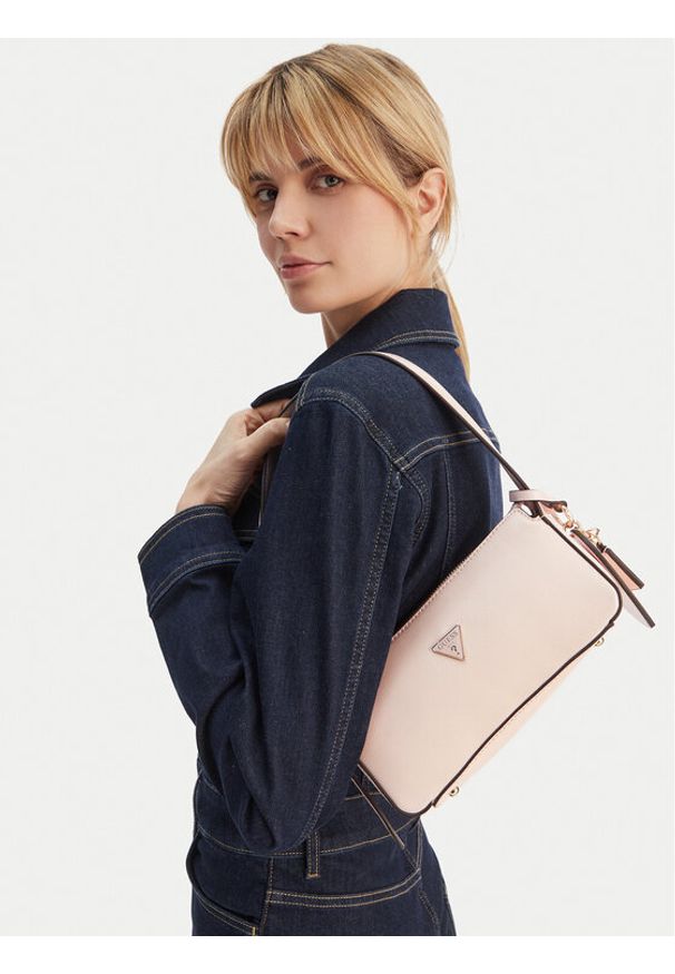 Guess Torebka 180984 Różowy. Kolor: różowy. Materiał: skórzane