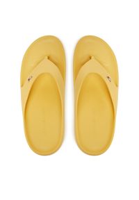 TOMMY HILFIGER - Tommy Hilfiger Japonki Comfort Beach Sandal FW0FW08522 Żółty. Kolor: żółty