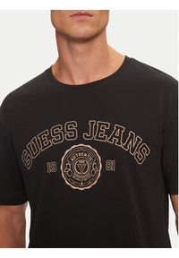 Guess T-Shirt M4BI83 K8FQ4 Czarny Regular Fit. Kolor: czarny. Materiał: bawełna