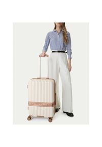 Walizka średnia Beverly Hills Polo Club. Kolor: beżowy #1