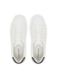 Calvin Klein Sneakersy Chunky Cupsole Laceup Lth YM0YM01344 Biały. Kolor: biały. Materiał: skóra #5