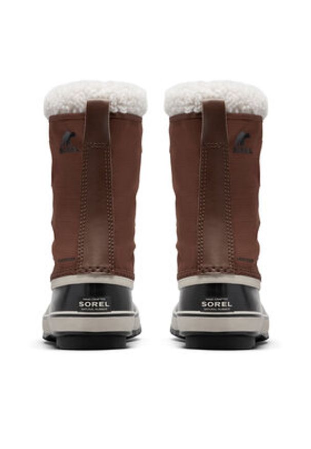 sorel - Sorel Śniegowce 1964 Pac Nylon Boot Wp 2114071256 Brązowy. Kolor: brązowy. Materiał: materiał