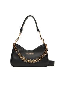 Love Moschino - LOVE MOSCHINO Torebka JC4070PP1NL1300A Czarny. Kolor: czarny. Materiał: skórzane #1