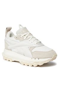 Reebok Sneakersy Classic Leather Card GW8874 Écru. Materiał: zamsz, skóra. Model: Reebok Classic #5