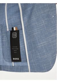 BOSS - Boss Marynarka C-Hanry-233 50514665 Niebieski Slim Fit. Kolor: niebieski. Materiał: wełna #7