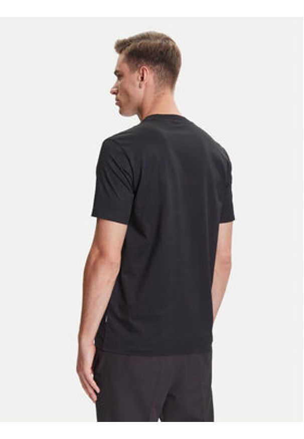BOSS T-Shirt H-Thompson 655 50543901 Czarny Regular Fit. Kolor: czarny. Materiał: bawełna